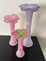 Dutz Collection bloemvorm frost vaas vazen, Overige kleuren, Ophalen of Verzenden, Minder dan 50 cm, Glas