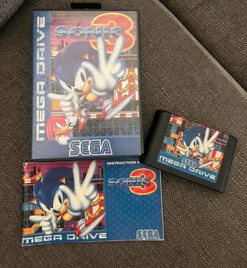 Sonic 3 Sega Mega Drive beschikbaar voor biedingen