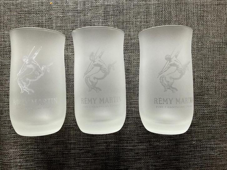 Remy Martin Fine champagne Cognag Glazen ... 3 stuks, Verzamelen, Glas en Borrelglaasjes, Zo goed als nieuw, Overige typen, Ophalen