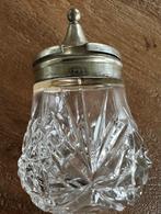 antiek mosterdpotje,epns zilver, Ophalen of Verzenden, Zilver