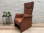 Leren design C-Zone relax fauteuil handmatig verstelbaar, Huis en Inrichting, Fauteuils, Ophalen, N, N, Zo goed als nieuw