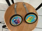 Teletubbies steun/zijwieltjes voor kinder fietsje universeel, Ophalen, Zo goed als nieuw, Minder dan 16 inch, Zijwieltjes