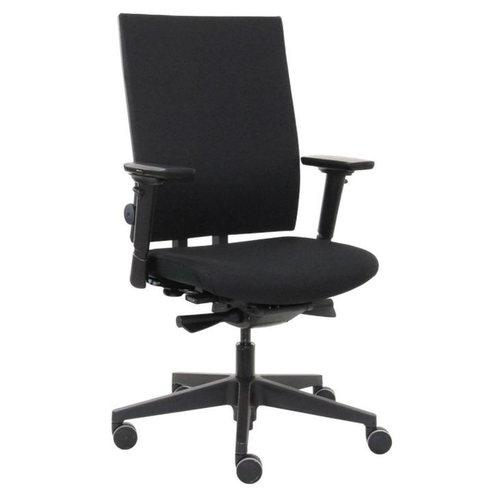 MN Vigo Bureaustoel Zwart Zwart NENEN1335, Huis en Inrichting, Bureaustoelen, Nieuw, Bureaustoel, Zwart, Ergonomisch, Ophalen of Verzenden