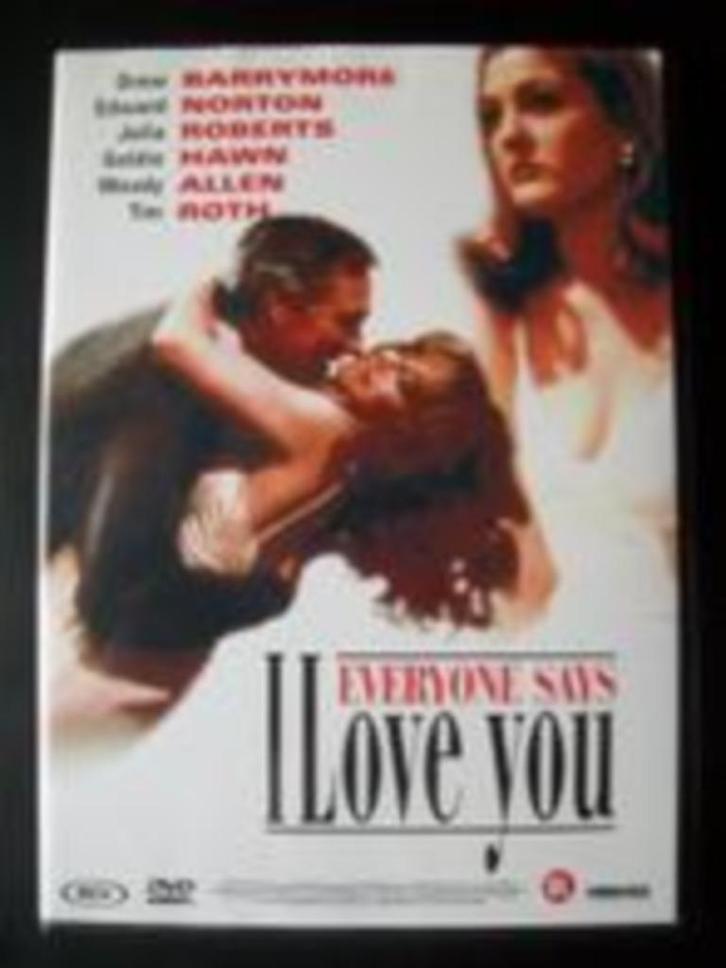 Everyone says I LOVE YOU nieuw, Cd's en Dvd's, Dvd's | Tv en Series, Zo goed als nieuw, Komedie, Vanaf 12 jaar, Verzenden