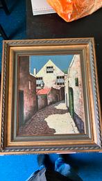 Schilderij van J. de Jager, steeg, Ophalen