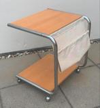 Vintage serveerwagen/trolley beukenhout 1960/70s, Ophalen of Verzenden