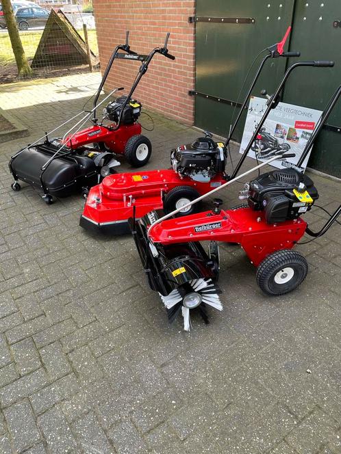 Nieuwe Tielburger veegmachines elk type leverbaar., Tuin en Terras, Veegmachines, Nieuw, Ophalen of Verzenden