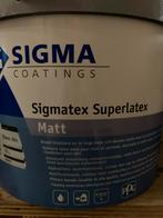 Sigmatex Superlatex Muurverf Mintgroen 7L, Ophalen, Zo goed als nieuw