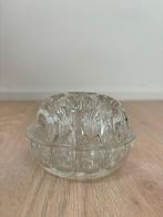 Vaasje van gegoten glas, Ophalen of Verzenden
