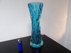 Sixties grote Vaas, Ingrid Glass blauw, Ophalen of Verzenden