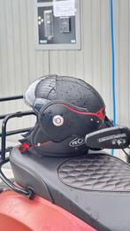 Boxxer helm carbon maat L, Fietsen en Brommers, Brommerhelmen, Ophalen of Verzenden, Zo goed als nieuw, Large, Roof Boxer V8