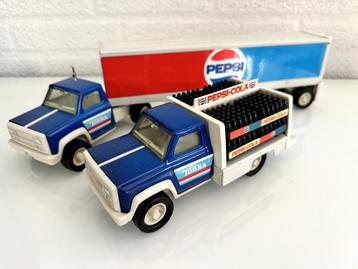 Tonka Pepsi Cola Vrachtwagen en Delivery truck beschikbaar voor biedingen
