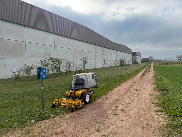 Walker zeroturn zitmaaier met opvangbak c19, Tuin en Terras, Zitmaaiers, Gebruikt, 90 tot 120 cm, Elektrische starter, Opvangbak