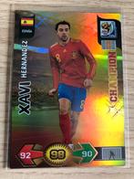 Panini WK 2010 Xavi Hernandez CHAMPION, Ophalen of Verzenden, Zo goed als nieuw, Buitenlandse clubs, Spelerskaart