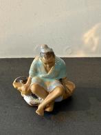 Shiwan Mudman Beeldje - Chinees Aardewerk, Antiek en Kunst, Ophalen of Verzenden