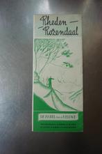 vintage folder Rheden - Rozendaal, Boeken, Ophalen of Verzenden, Gelezen, Folder