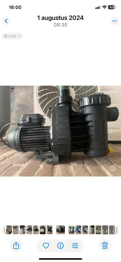 Te Koop zwembadpomp, zandfilter en warmtepomp Zodiac, Tuin en Terras, Zwembad-toebehoren, Ophalen of Verzenden