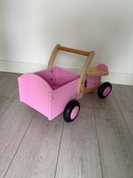 Bandits and Angels Houten Bakfiets Loopfiets - Roze, Kinderen en Baby's, Ophalen of Verzenden, Zo goed als nieuw, Overige typen