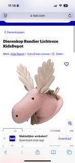 Kidsdepot rendier dierenkop, Verzenden, Zo goed als nieuw, Wanddecoratie