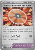 Paldean Fates,  TM: Crisis Punch [uncommon] 90/91, Ophalen of Verzenden, Nieuw, Losse kaart