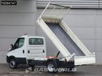 Iveco Daily 35C13 Kipper Dubbellucht 3,5t Trekhaak Airco Cru, Auto's, Euro 5, Stof, Gebruikt, Iveco