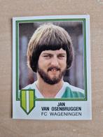 Panini Voetbal 81 Jan van Osenbruggen FC Wageningen, Verzamelen, Sportartikelen en Voetbal, Ophalen of Verzenden, Zo goed als nieuw