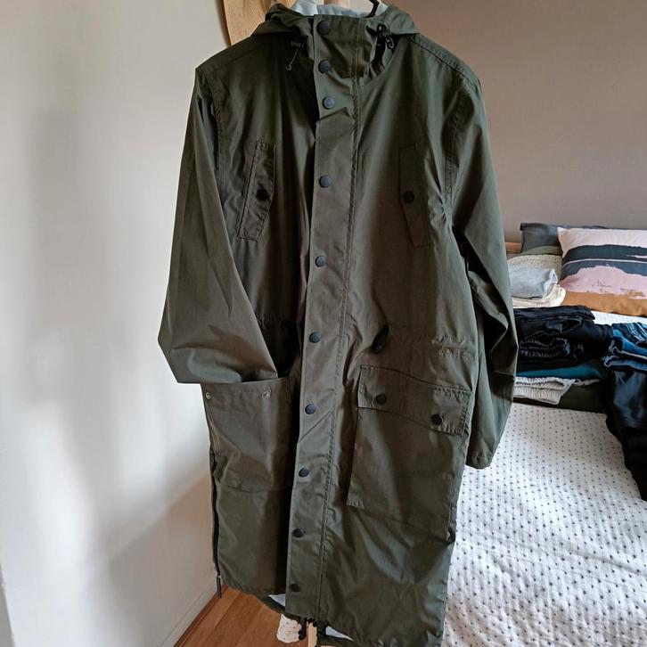 Maium Regenjas Dames S - Zo Goed Als Nieuw!, Kleding | Dames, Jassen | Winter, Zo goed als nieuw, Groen, Ophalen of Verzenden