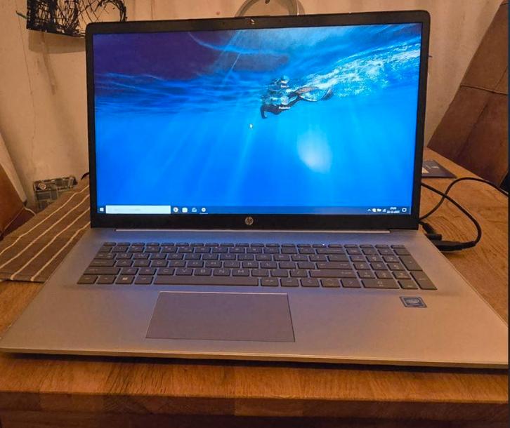 HP Laptop HP 17-cn0505nd, Computers en Software, Windows Laptops, Zo goed als nieuw, 17 inch of meer, SSD, 2 tot 3 Ghz, 8 GB, Qwerty