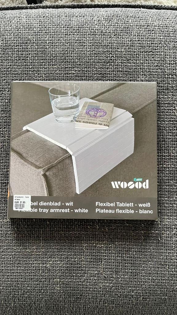 2x Flexibele Bankleuning Dienblad - Nieuw, Huis en Inrichting, Woonaccessoires | Overige, Nieuw, Ophalen