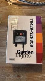 Tuinverlichting timer + sensor + trafo 24Watt, Minder dan 50 watt, Wandlamp, Ophalen of Verzenden, Netvoeding