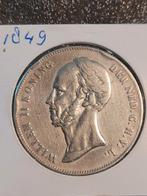 Rijksdaalder willem ll,1849,, Ophalen of Verzenden, Koning Willem II, 2½ gulden