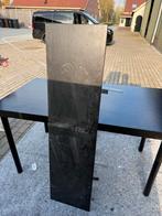 13 Zwarte Tafels met Schaamschot - 75x140x76 cm, Ophalen, Gebruikt, 50 tot 100 cm, 100 tot 150 cm