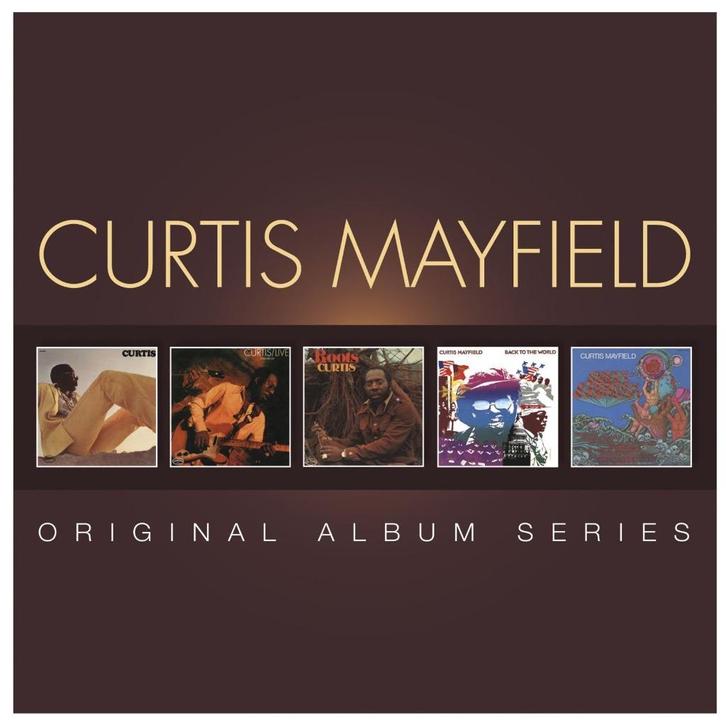 Curtis Mayfield - Original Album Series - 5 CDs, Cd's en Dvd's, Cd's | R&B en Soul, Nieuw in verpakking, R&B, 1960 tot 1980, Verzenden