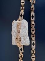 Platte Magnum Ruit Koningsketting Nieuw, Ophalen of Verzenden, Nieuw, Goud, Overige materialen