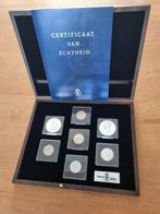 Piekenset 1680 - 2001 Munten set  zilver 1 gulden, Ophalen, Setje