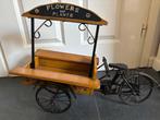 Decoratieve Bakfiets, Bloemen en planten kar, 60cm lang, Ophalen of Verzenden, Gebruikt
