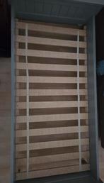 Mooi Kinderbed - Grijs Hout, Huis en Inrichting, Slaapkamer | Bedden, Ophalen, 190 cm of minder, Zo goed als nieuw, Hout