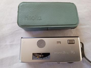 Minolta-16 Model-P,  Rokkor 35/25 lens beschikbaar voor biedingen