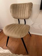 Velvet stof stoel, Huis en Inrichting, Stoelen, Ophalen, Zo goed als nieuw, Stof, Eén