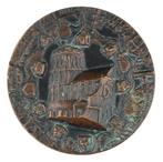 PENNING 1980 Niel Steenbergen : 650 Jaar Stad Brielle, Verzenden, Brons, Nederland