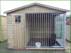 maatwerk HONDENHOK 🐕verblijf kennel nachthok - van hout🔨🪚, Dieren en Toebehoren, Hondenhokken, Ophalen, 110 cm of meer, 100 cm of meer