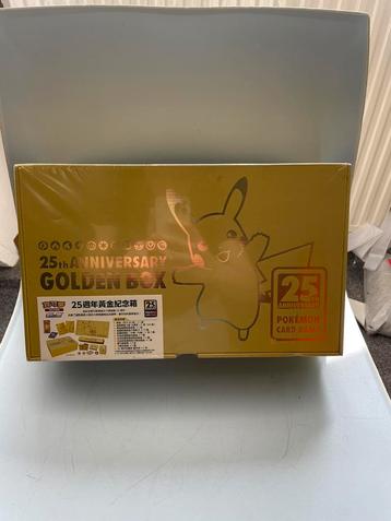 Pokémon 25th Anniversary Golden box Japense