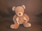 nicotoy beer 20 cm met sjaaltje bruin/beige korrels in Bil, Kinderen en Baby's, Speelgoed | Knuffels en Pluche, Ophalen of Verzenden