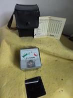 14345) Aucon  vocht  meter  met tabel, Antiek en Kunst, Antiek | Gereedschap en Instrumenten, Ophalen of Verzenden