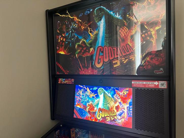 Godzilla Flipperkast - Stern Pinball, Verzamelen, Automaten | Flipperkasten, Zo goed als nieuw, Elektronisch, Flipperkast, Stern