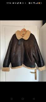 Pilotenjas/lammy type B-3, XXL top!, Kleding | Heren, Jassen | Winter, Ophalen of Verzenden, Overige maten, Bruin