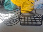 Stalen fruitmand set, Huis en Inrichting, Woonaccessoires | Schalen en Manden, Ophalen of Verzenden, Nieuw, Rond, Overige materialen