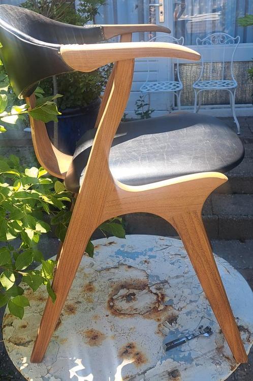 Louis van Teeffelen COWHORN-STOEL, Antiek en Kunst, Antiek | Meubels | Stoelen en Banken, Ophalen