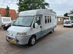 2x airco hobby 600 super mooie staat met taxatie rapport, Caravans en Kamperen, Campers, Ringverwarming, Fiat, Hobby, Treinzit