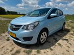 Opel Karl 1.0 Ecoflex 55KW 2016 Blauw veel Opties !!, Voorwielaandrijving, 839 kg, Stof, 74 pk
